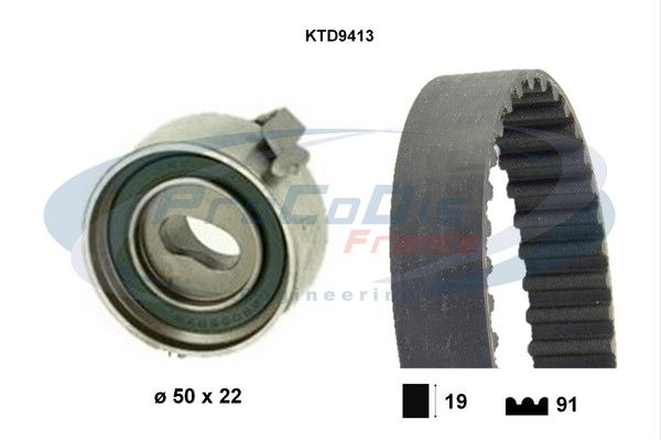 PROCODIS FRANCE Zobsiksnas komplekts KTD9413